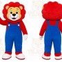 Red Hair Lion Mascot Costume