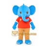 Blue Elephant Mascot Costume Blue Elephant Mascot Costume
