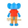 Blue Elephant Mascot Costume Blue Elephant Mascot Costume