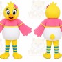 Yellow Bird Dress Mascot Costume