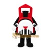 Red Train Mascot Costume Red Train Mascot Costume