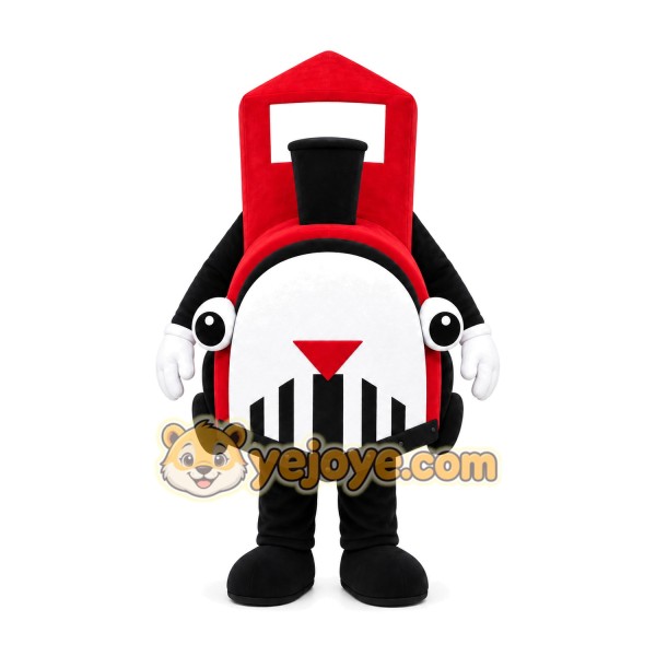 Red Train Mascot Costume