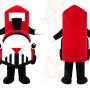 Red Train Mascot Costume