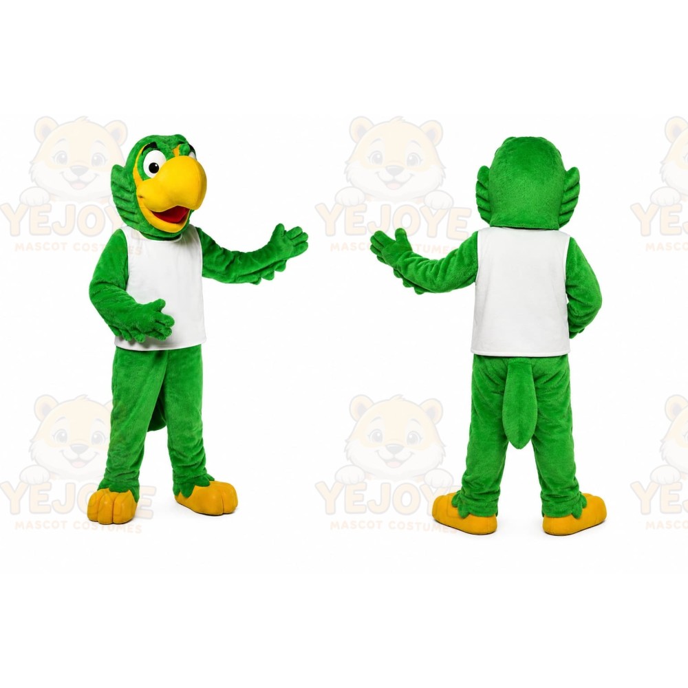 Green Frog Mascot Costume