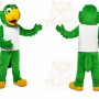 Green Frog Mascot Costume