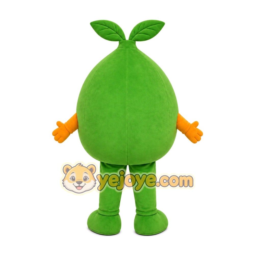 Green Fruit Character Mascot Costume Green Fruit Character Mascot Costume