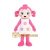 Pink Doll Mascot Costume