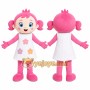 Pink Doll Mascot Costume