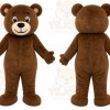 Brown Teddy Bear Mascot Costume