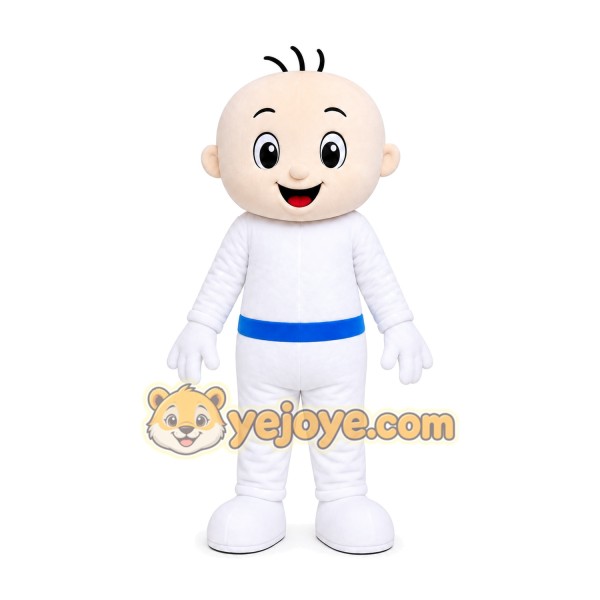 White Baby Character Mascot Costume