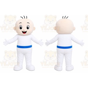 White Baby Character Mascot Costume