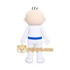 White Baby Character Mascot Costume White Baby Character Mascot Costume