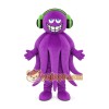 Purple Octopus Mascot Costume Purple Octopus Mascot Costume