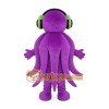 Purple Octopus Mascot Costume Purple Octopus Mascot Costume