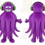 Purple Octopus Mascot Costume