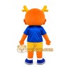 Orange Tiger Boy Mascot Costume