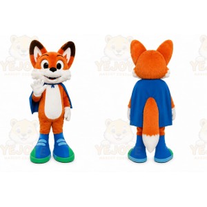 Orange Fox Mascot Costume