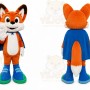 Orange Fox Mascot Costume