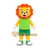 Lion Green Shirt Mascot Costume Lion Green Shirt Mascot Costume