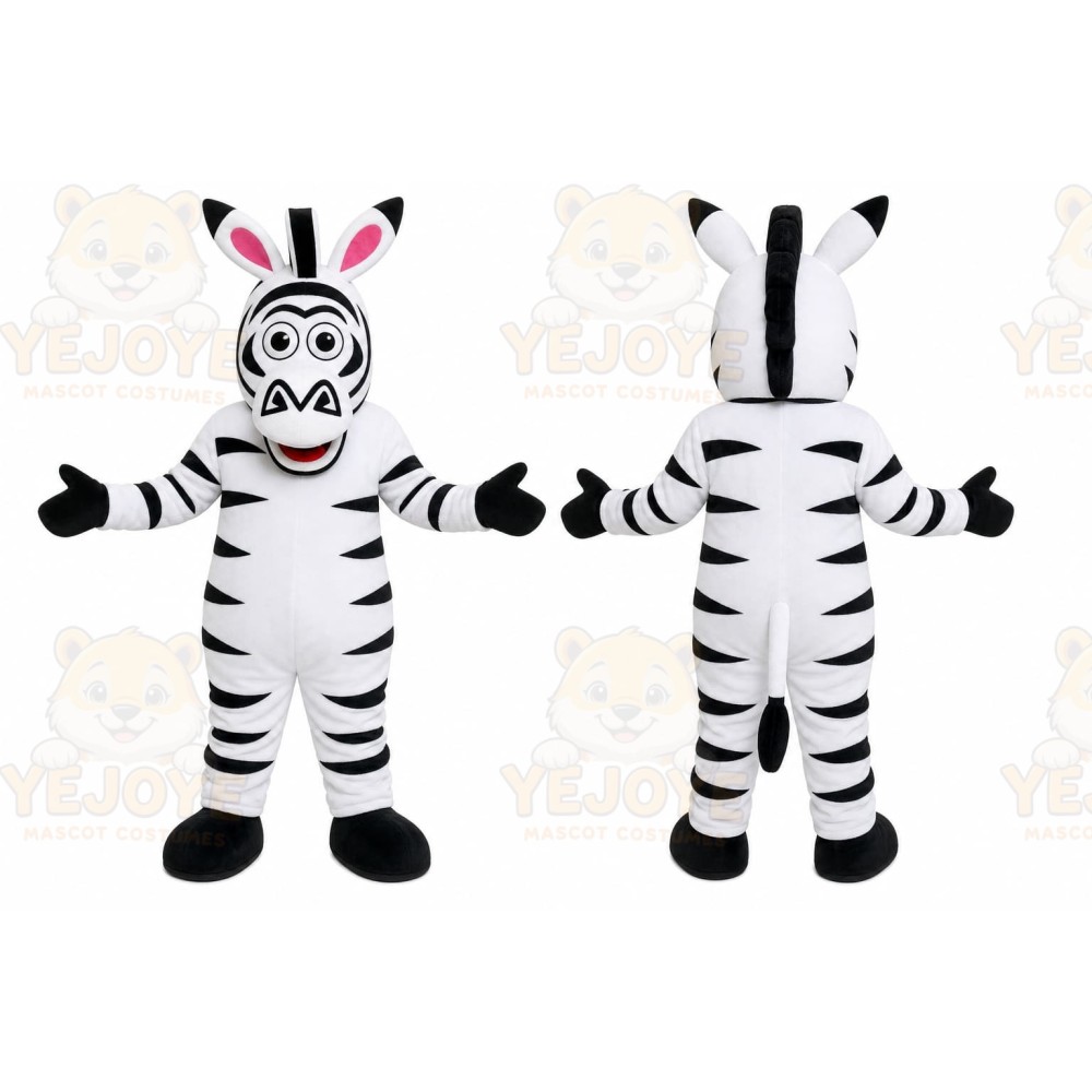 Zebra Animal Mascot Costume