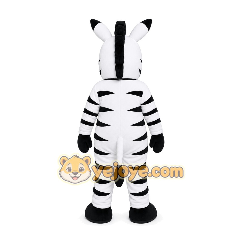 Zebra Animal Mascot Costume Zebra Animal Mascot Costume