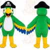 Pirate Parrot Mascot Costume