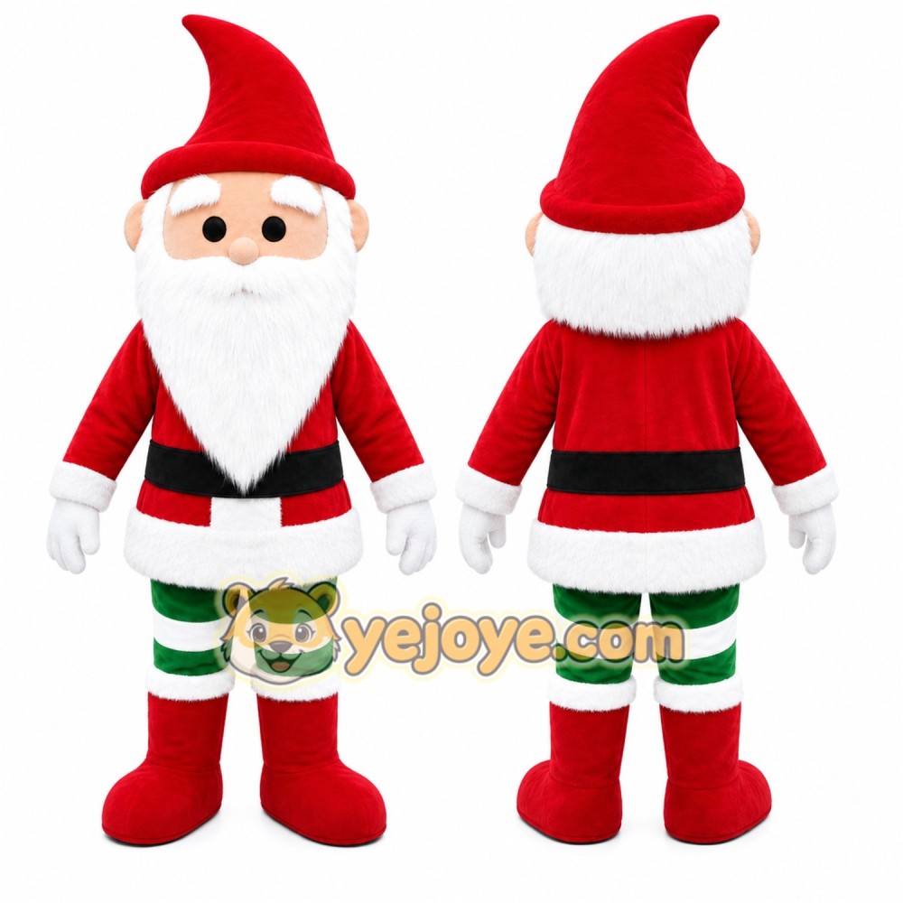 Christmas Elf Mascot Costume Christmas Elf Mascot Costume