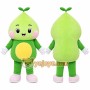 Green Pear Mascot Costume