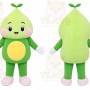 Green Pear Mascot Costume
