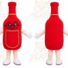 Red Bottle Mascot Costume