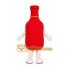 Red Bottle Mascot Costume Red Bottle Mascot Costume