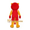 Lion Red Outfit Mascot Costume Lion Red Outfit Mascot Costume