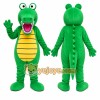 Green Crocodile Mascot Costume