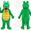Green Crocodile Mascot Costume