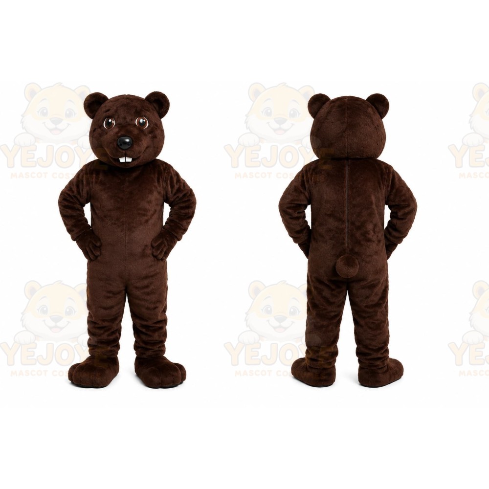 Brown Bear Mascot Costume