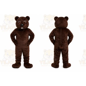 Brown Bear Mascot Costume