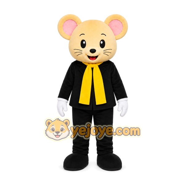 Formal Mouse Mascot Costume