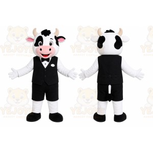 Formal Cow Mascot Costume