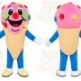 Ice Cream Cone Mascot Costume