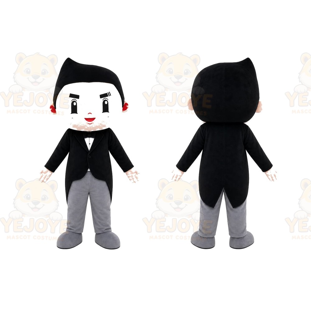 Vampire Boy Mascot Costume