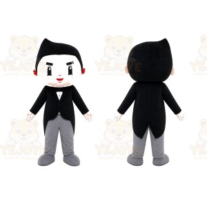 Vampire Boy Mascot Costume