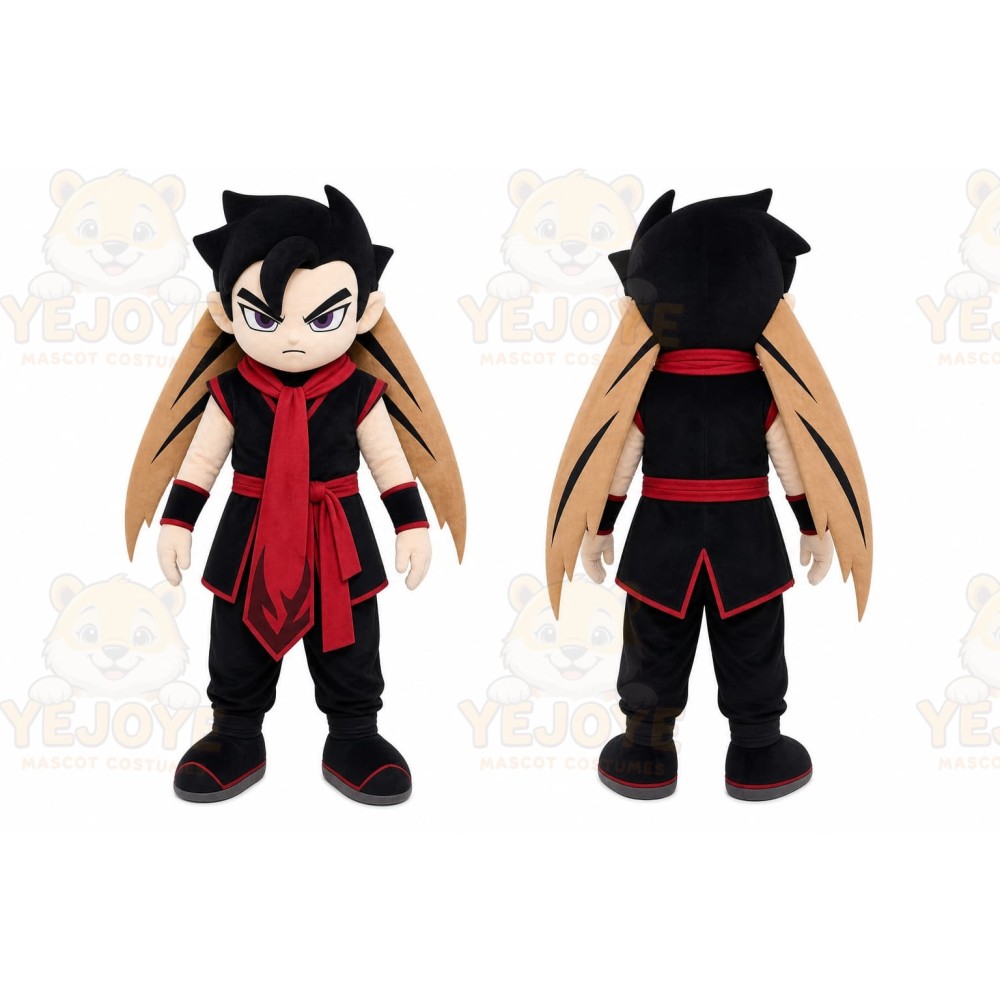 Dark Vampire Mascot Costume
