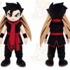 Dark Vampire Mascot Costume