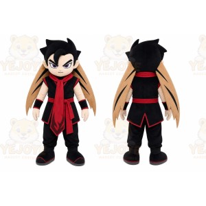 Dark Vampire Mascot Costume