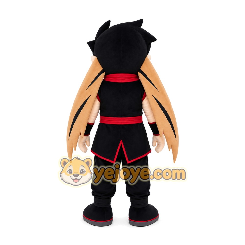 Dark Vampire Mascot Costume