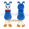 Blue Bug Girl Mascot Costume Blue Bug Girl Mascot Costume