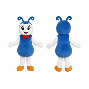 Blue Bug Girl Mascot Costume