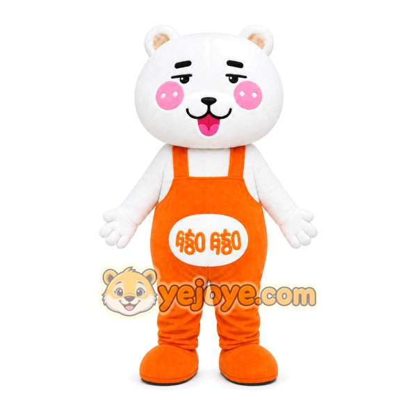 White Rabbit Mascot Costume White Rabbit Mascot Costume