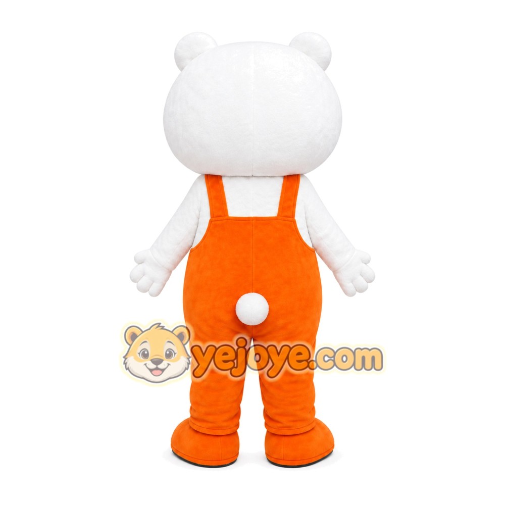 White Rabbit Mascot Costume White Rabbit Mascot Costume