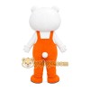 White Rabbit Mascot Costume White Rabbit Mascot Costume
